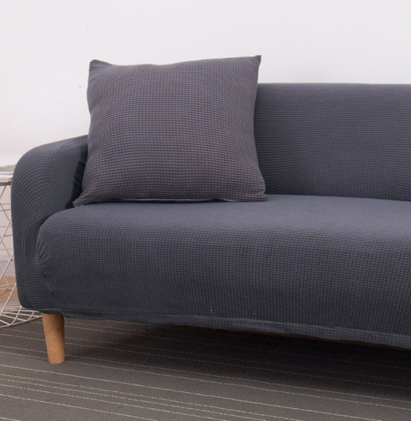 HKM-837651 Thickened All-Inclusive Knitted Sofa Cushion Cover in Various Colors