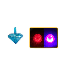 HKM-837843 LED Light Diamond Flash Fidget Spinner - Creative Spinning Top Toy for Kids and Adults
