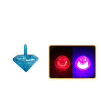 HKM-837843 LED Light Diamond Flash Fidget Spinner - Creative Spinning Top Toy for Kids and Adults