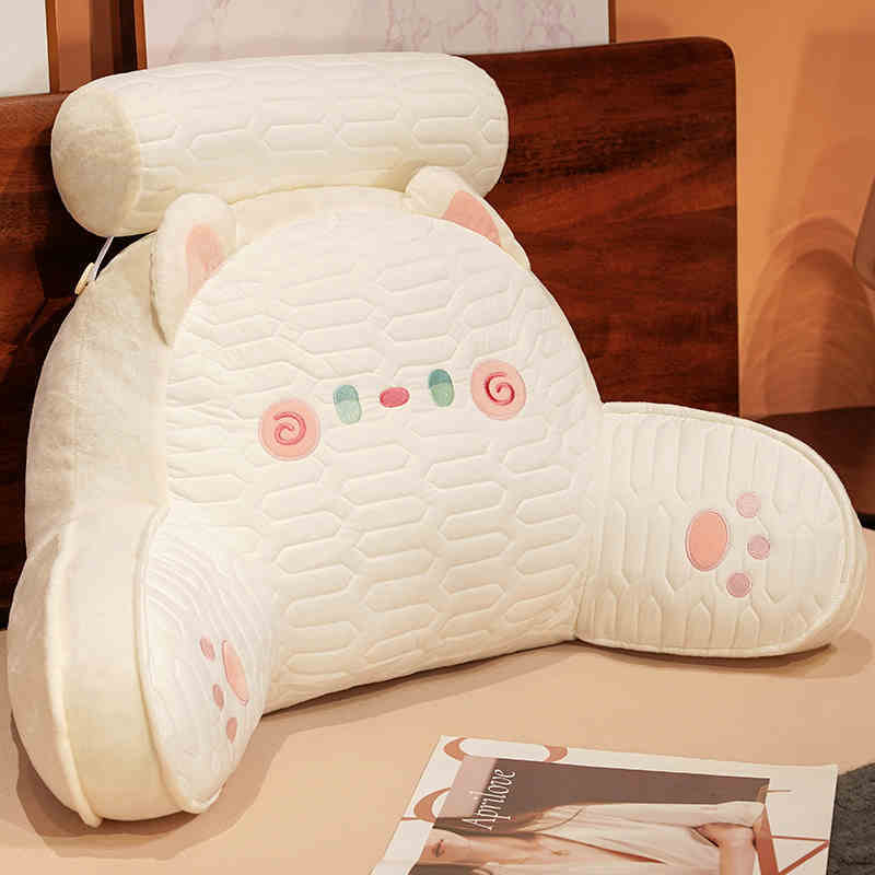 HKM-838099 Cartoon Anime Washable Pillow with Headboard and Backrest - Large & Small Sizes