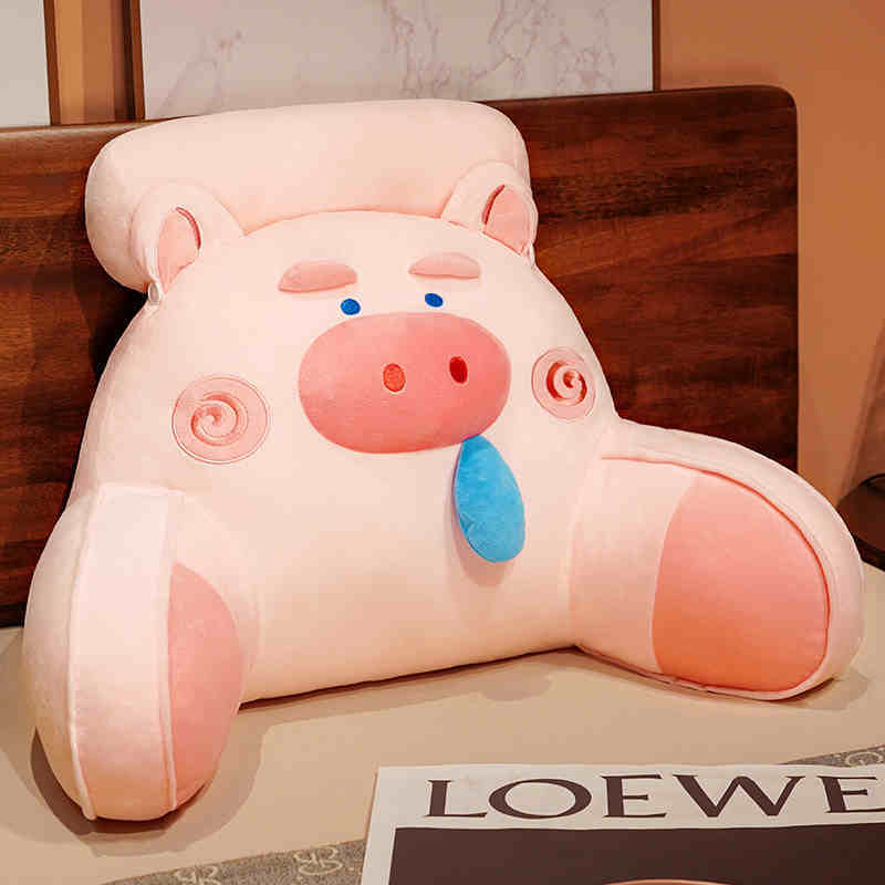 HKM-838099 Cartoon Anime Washable Pillow with Headboard and Backrest - Large & Small Sizes