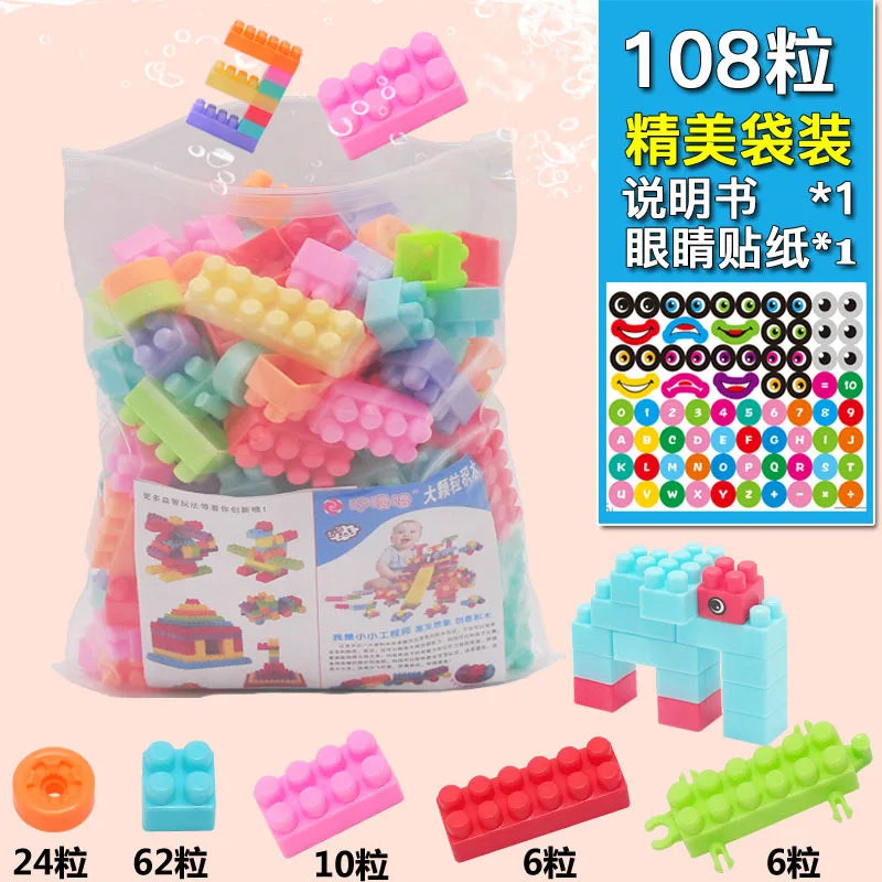 KTX-838099 Large Particle Building Block Set for Creative Play and Learning