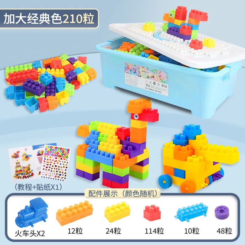 KTX-838099 Large Particle Building Block Set for Creative Play and Learning
