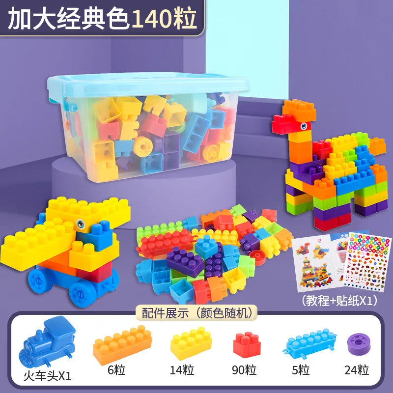 KTX-838099 Large Particle Building Block Set for Creative Play and Learning