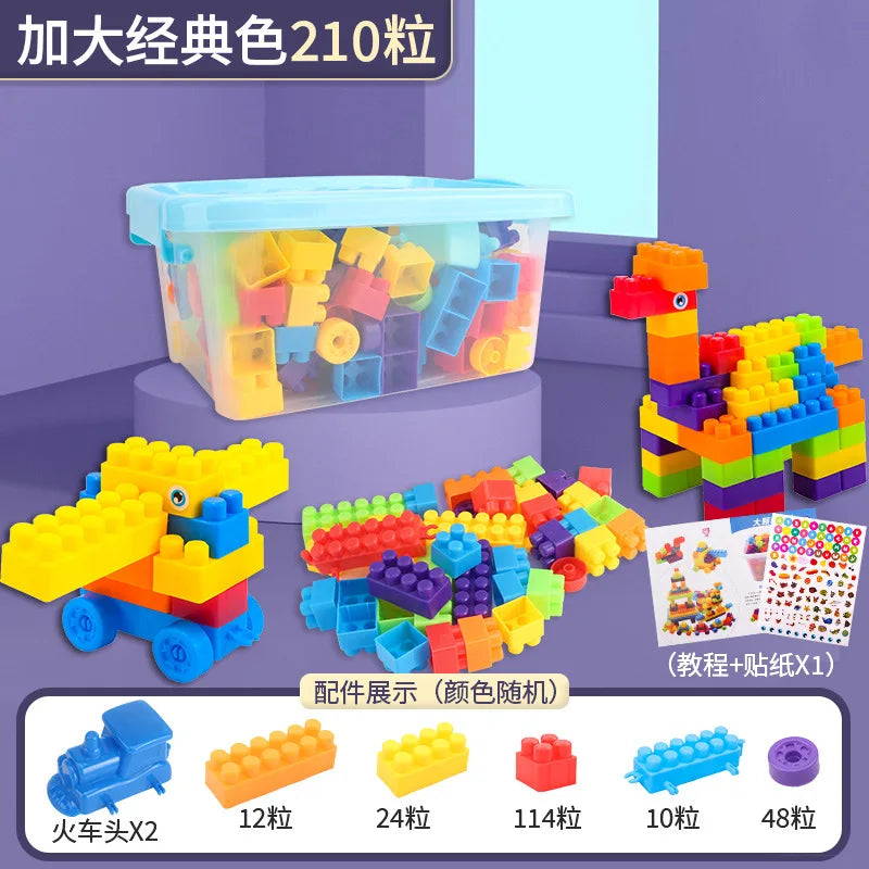 KTX-838099 Large Particle Building Block Set for Creative Play and Learning