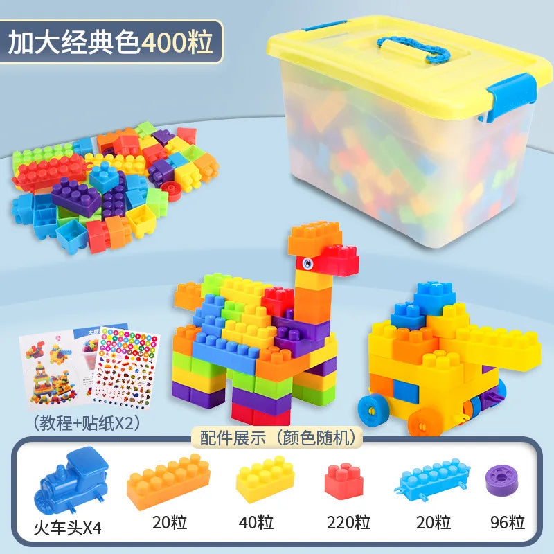 KTX-838099 Large Particle Building Block Set for Creative Play and Learning