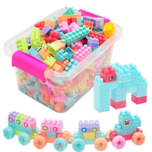 KTX-838099 Large Particle Building Block Set for Creative Play and Learning