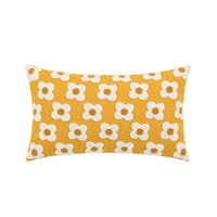 HKM-838163 Simple Embroidery Pillow Cover for Home Decor Couch - 45x45cm & 30x50cm Options