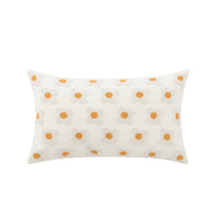 HKM-838163 Simple Embroidery Pillow Cover for Home Decor Couch - 45x45cm & 30x50cm Options