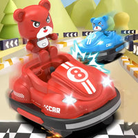 HKM-838675 Mini RC Bumper Cars with Lights and Music – Interactive Multiplayer Game for Kids and Parents
