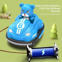 HKM-838675 Mini RC Bumper Cars with Lights and Music – Interactive Multiplayer Game for Kids and Parents