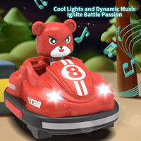 HKM-838675 Mini RC Bumper Cars with Lights and Music – Interactive Multiplayer Game for Kids and Parents
