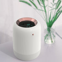 HKM-838995 Portable Ultrasonic Essential Oil Diffuser with USB and Battery Operation, Round Shape, Quiet 36dB Noise Level