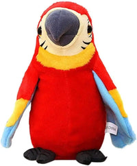 HKM-839059 Interactive Talking Parrot Plush Doll for Infants and Toddlers, 25cm Stuffed Toy