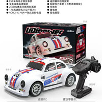 HKM-839251 1/16 Scale 4WD Electric Remote Control Drift Car with LED Lights - Fast 70km/h, Indoor/Outdoor Use