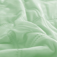 HKM-839251 Innovative Soundwave Design Ultra Soft Reversible Comforter, Lightweight All-Season Quilt for Hot Sleepers, Machine Washable Bedding