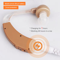 HKM-839315 Rechargeable Medical Grade Hearing Aids with Intelligent Noise Reduction and Long Battery Life