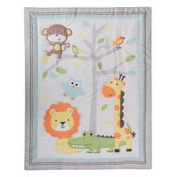 HKM-839571 Children's Fitted Sheet and Bedskirt Set for Small Beds, Digital Print Infant Bedding