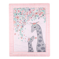 HKM-839571 Children's Fitted Sheet and Bedskirt Set for Small Beds, Digital Print Infant Bedding