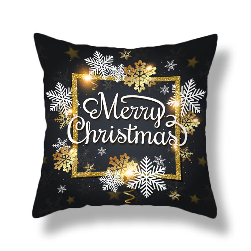 HKM-839635 Custom Cotton and Linen Pillow Case with Single-Sided Printing, 45x45 cm