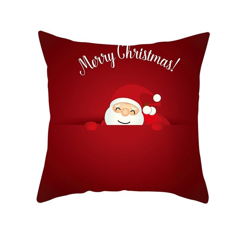 HKM-839635 Custom Cotton and Linen Pillow Case with Single-Sided Printing, 45x45 cm