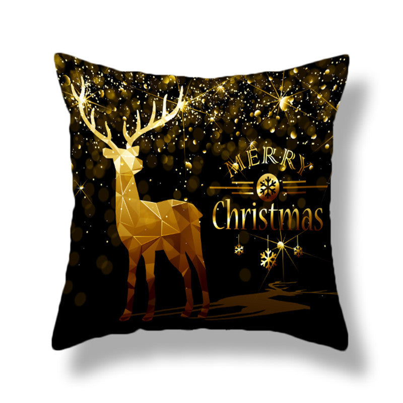 HKM-839635 Custom Cotton and Linen Pillow Case with Single-Sided Printing, 45x45 cm