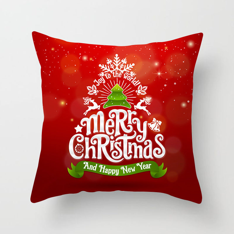 HKM-839635 Custom Cotton and Linen Pillow Case with Single-Sided Printing, 45x45 cm