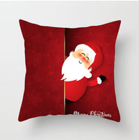 HKM-839635 Custom Cotton and Linen Pillow Case with Single-Sided Printing, 45x45 cm