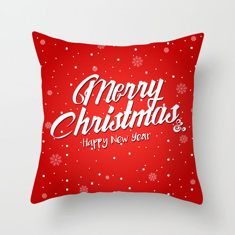 HKM-839635 Custom Cotton and Linen Pillow Case with Single-Sided Printing, 45x45 cm