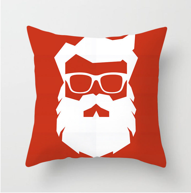 HKM-839635 Custom Cotton and Linen Pillow Case with Single-Sided Printing, 45x45 cm