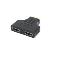 HKM-839763 HDMI Female Adapter Plug - Dual Gold-Plated Sockets for Reliable Connections