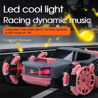 HKM-839827 6WD Swing Arm Electric RC Stunt Car - Remote Control Drift Vehicle for Ages 5 and Up