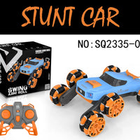 HKM-839827 6WD Swing Arm Electric RC Stunt Car - Remote Control Drift Vehicle for Ages 5 and Up