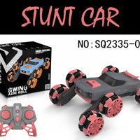 HKM-839827 6WD Swing Arm Electric RC Stunt Car - Remote Control Drift Vehicle for Ages 5 and Up