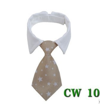 HKM-840019 Cat Clothes and Collar Bib - Stylish Fabric Accessories for Festive Pet Dress-Up