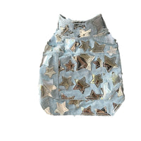 HKM-840147 Light Blue Denim Vest Jacket for Cats and Dogs in Various Sizes
