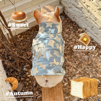 HKM-840147 Light Blue Denim Vest Jacket for Cats and Dogs in Various Sizes