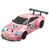 HKM-840403 1/24 Scale Remote Control Drift Car with LED Lights - High Speed Racing Toy for Kids