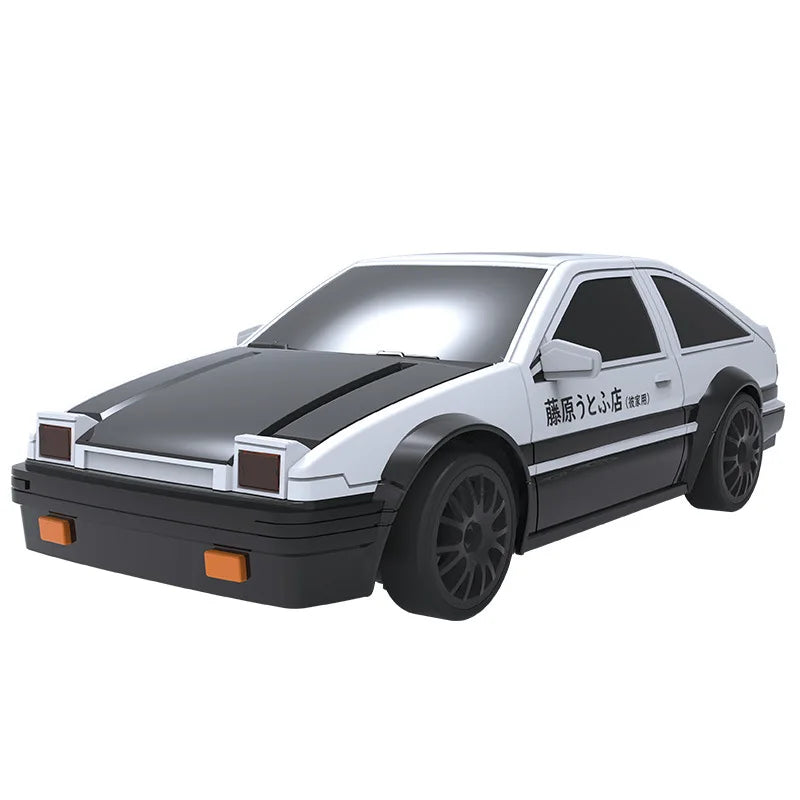 HKM-840403 1/24 Scale Remote Control Drift Car with LED Lights - High Speed Racing Toy for Kids