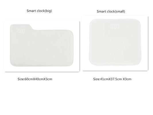 HKM-840403 Smart Alarm Clock with Memory Foam Mat for Effective Wake-Up and Time Display
