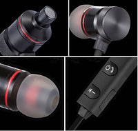 HKM-840467 Magnetic Wireless Bluetooth Sports Headset with Stereo Sound and Call Function