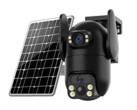 HKM-840915 SolarGuard 3K PTZ Security Camera – Dual-Lens Solar-Powered HD Surveillance with 4G LTE Connectivity