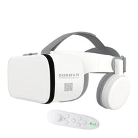 HKM-841235 Bluetooth Wireless VR Headset with Remote Control for 3D Viewing, Compatible with Mobile Phones