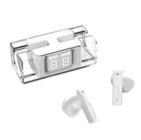 HKM-841299 Calus 6 Pro Bluetooth 5.3 Wireless Earbuds with Transparent Charging Case and LED Display