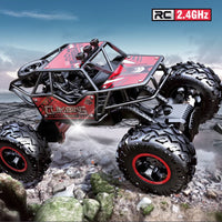 HKM-841555 1/18 Alloy Electric Four-Wheel Remote Control Off-Road Climbing Vehicle