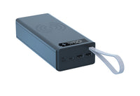 HKM-841747 Detachable 16-Section 18650 Battery Power Bank Kit with Wireless Charging and LCD Display