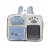 HKM-841747 Portable Outdoor Pet Messenger Bag for Cats and Dogs - Soft Nylon, Various Colors, 6.50kg Capacity