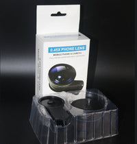 HKM-841939 2-in-1 HD Clip-On Lens Kit: 0.45x Super Wide Angle & 12.5x Macro Lens for Mobile Phones and Digital Cameras
