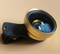 HKM-841939 2-in-1 HD Clip-On Lens Kit: 0.45x Super Wide Angle & 12.5x Macro Lens for Mobile Phones and Digital Cameras
