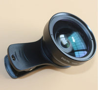 HKM-841939 2-in-1 HD Clip-On Lens Kit: 0.45x Super Wide Angle & 12.5x Macro Lens for Mobile Phones and Digital Cameras